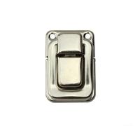 For Toggle Catch Lock Set 6 pcs Nickel Plated Iron Latches for Suitcase Trunk Box Chest Closure Applications Requiring Reliable Mechanical Fastening