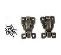 For Toggle Hasp Latch Clasp 2PCS for Jewelry Chest Cabinet Trunk Suitcase Box and Wooden Storage Unit (Bronze)