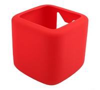 for toniebox Silicone Protection Case - All Inclusive Shockproof Cover with Textured Grip - Blue Red Green Skin(Red)