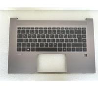 For Top Case Casing Cover Palm Rest Palmrest Cover for HP ZBook Studio G7 M14605-031 M15918-031 English UK Keyboard Palmrest with UK STICKER Labels