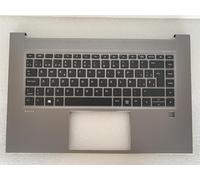 For Top Case Casing Cover Palm Rest Palmrest Cover for HP ZBook Studio G7 M14605-071 M15918-071 Spain Spanish Español Keyboard Palmrest UMA