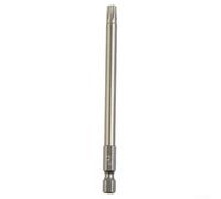 for Torx Security Screwdriver Bit 100mm with /4 Inch Hex Shank, Tamper Proof Star Driver for T7 T8 for T9 for for T15 for T20 for T25 T27 for T30 T40, Alloy Steel for Electric Drill and(for T30)