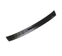 For Touran 2016-2021 Rear Outer Bumper Protector Trim Door Sill Scuff Cover Plate(Black)