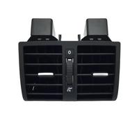 For Touran Air Black Center Console Rear AC Outlet Air Vent Grille AC Outlet