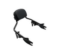 For Touring For CVO For FLHR For Road For Street For Electra For Glide 2014-2023 Motorcycle Passenger Backrest Sissy Bar Luggage Carrier Bracket(Backrest Set)