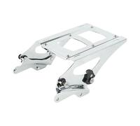 For Touring For Electra For Glide For Road For King For Ultra 2014-2024 4 Point Docking Hardware Kit Luggage Rack Rear Rack Luggage Bracket(Chome)