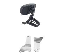 For Touring For Road King Street For Glide 2009-2013 Motorcycle Plug-In Adjustable Driver Seat Backrest Rear Luggage Rack Motorcycle(B)