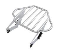 For Touring For Street For Glide For Road For 2009-2024 Motorcycle Detachable Two Up Mounting Luggage Rack Cargo Holder Storage Rack(Short Wire)