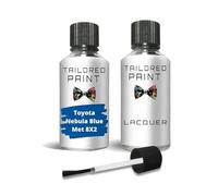 For Toyota 2000-Present Nebula Blue Met 8 X2 Touch Up Paint Pen With Brush (Touch Up Paint + Lacquer)