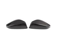 For Toyota 86 For Subaru BRZ 2012-2020 2PCS Car Carbon ABS Rearview Mirror Cover Caps Gloss Black Auto Accessories(Carbon)