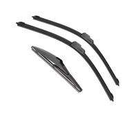 For Toyota Auris Hatchback MK2 2012-2017 Car Front Rear Wiper Blades Soft Rubber Windscreen Wipers Windscreen Wiper