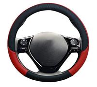For Toyota Aygo 2005 2006 2007 2008-2014, Car Steering Wheel Cover Leather Anti slip Auto Accessories