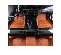 For Toyota C-HR CHR 2016 2017 2018 2019 2020 Leather Car Floor Mats Carpets Rugs Pads Interior Waterproof Floor Mats(Brown,RHD)