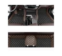 For Toyota C-HR CHR 2016 2017 2018 2019 2020 Leather Car Floor Mats Carpets Rugs Pads Interior Waterproof Floor Mats(Black And Coffe,RHD)