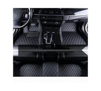 For Toyota C-HR CHR 2016 2017 2018 2019 2020 Leather Car Floor Mats Carpets Rugs Pads Interior Waterproof Floor Mats(Black and Black,RHD)