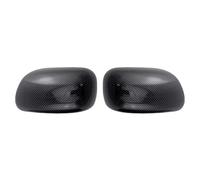 For Toyota Corolla Runx E120 2001-2006 Rearview Mirror Cover Reverse Housing Reflector(carbon fiber)