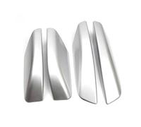 For Toyota For 4Runner For N210 2003-2009 Car Roof Rails Rack End Cap Protection Cover Shell Black Exterior 4pcs Car Roof Bars Cross(Silver)