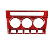 For Toyota For 86 2013-2020 Car Styling Air Conditioning CD Panel Decorative Cover CD Control Panel Cover(Red)