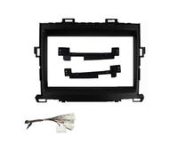 For Toyota For Alphard 2008-2014 9INCH Car Radio Fascias MP5 Android Stereo Player 2 Din Head Unit DVD Panel Dash Frame POMPOMPUR(Frame with cable)