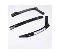 For Toyota For Avalon 2019-2022 ABS Car Front Bumper Diffuser Lip Splitter Anti-Collision Accessories Body Kits(Glossy black)