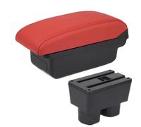 For Toyota For Avanza For Rush Armrest Box Car Accessories Car Armrest Storage Box Interior Dedicated Retrofit(A4 red No USB)