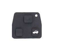 For Toyota For Avensis For Yaris For Carina For Corolla For Prado Car Key Fob Silicon Rubber Replacement 3 Button Pad OUSDUO