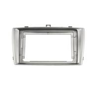 For Toyota For Avensis T27 2009-2015 9 Inch Car Frame Fascia Adapter Android Radio Dash Fitting Panel POMPOMPUR(Only Frame GREY)