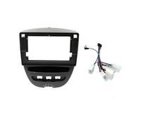 For Toyota For Aygo 2005-2014 10.1" Car Radio Fascias MP5 Stereo Player 2Din Head Unit Panel Frame(Frame Cable)