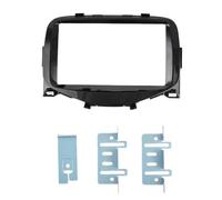 For Toyota For Aygo 2014+ Double Din 178 X 102mm Car Radio Stereo DVD Fascia Panel Frame Dash Kit