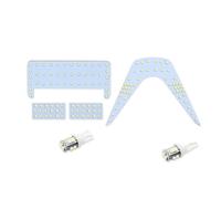 For Toyota for C-HR 2016-2023 2835SMD 6000K White Dome Map Indoor Light 5 pcs/set Car LED Interior Reading Lights Case