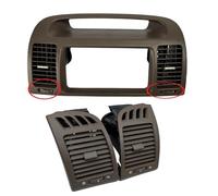 For Toyota For Camry 2002-2005 1 Pair Air Outlet Left Hand Drive Car Interior AC Grille Vent Cover AC Vent Grille Outlet(3pcs)