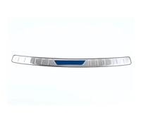 For Toyota For Camry 2018-2024 Bumper Foot Plate Protector Car Trunk Threshold Pedal Trim Stickers(Sliver blue,Outer)