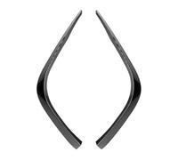 For Toyota For Camry 8th Generation 2018-2020 ABS Front Bumper Splitter Lip Light Frames Cover Diffuser Sticker Sport Body Kit Front Spoilers(Carbon Look)