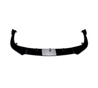 For Toyota For Camry 8th Sport 2018-2020 Front Bumper Spoiler Lip Carbon Fiber Look/Glossy Black Car Lower Splitter Protector Car Front Bumper Spoiler(Glossy Black)