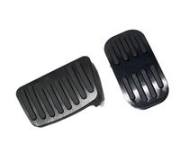 For Toyota For CHR C HR C-HR AX50 AX10 2017 2018 2019 2020 2021 2022, AT Car Foot Pedals Gas Brake Stainless Steel Pedal Cover 2 PCS Car Pedal Covers(Black)