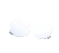 For Toyota For Corolla 2007-2009 Tow Hook Cover Trailer Cap | 1 Pair Car Exterior Front Bumper Bumper Towing Point Cover(White pair)