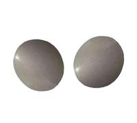 For Toyota For Corolla 2007-2009 Tow Hook Cover Trailer Cap | 1 Pair Car Exterior Front Bumper Bumper Towing Point Cover(Beige pair)