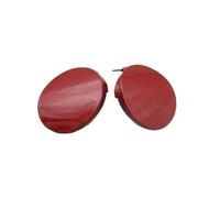 For Toyota For Corolla 2007-2009 Tow Hook Cover Trailer Cap | 1 Pair Car Exterior Front Bumper Bumper Towing Point Cover(Red pair)