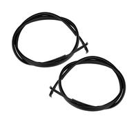 For Toyota For Corolla 2009 2010 2011 2012 2013 1 Pair Car Left Right Side Roof Trim Molding Strips Black Rubber WEFOLEN