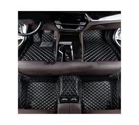 For Toyota For Corolla 2014 2015 2016 2017 2018 Car Floor Mats Leather Carpets Custom Waterproof Floor Mats(All Black)