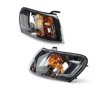 For Toyota For Corolla Ae100 E100 Ae101 1993-1997 Car Front Corner Lamp Lights Lens Black Signal Lamp 2Pcs No Wire Harness Side Indicator