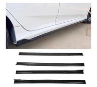 For Toyota For Corolla Car Side Skirt 2M/78.7inch Automobile Rear Winglets Diffusers Step Car Steps Side Skirts(Glossy Black)