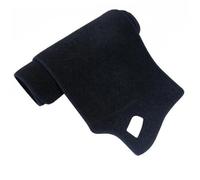 For Toyota For Corolla E110 For Sprinter For Carib 1998-2002 Car Liner Anti-Slip Mat Dashboard Cover Pad Dashmat Dash Sun Shade(Polyester All Black,Left)