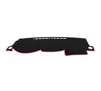 For Toyota For Corolla E120 E130 2000 2001 2002 2003 2004 2005 2006 Car Dashboard Avoid Light Cover Anti-UV Mat Non-Slip Carpets Car Dashboard Cover(LHD Red Side)