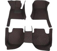 For Toyota For Corolla E170 2014 2015 2016 2017 2018 Custom Carpets Rugs Foot Pads Leather Car Floor Mats(Black red)