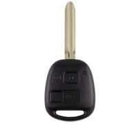 For Toyota For Corolla For Prado 2000-2005 | 1 Pcs 2 3 Buttons Remote Car Key Shell Key Case Cover TOY43 Key Uncut Accessories(2 Buttons)