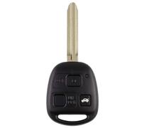 For Toyota For Corolla For Prado 2000-2005 | 1 Pcs 2 3 Buttons Remote Car Key Shell Key Case Cover TOY43 Key Uncut Accessories(3 Buttons)