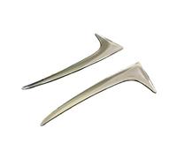 For Toyota For Corolla Hatchback 2019 2020 ABS Chrome Rear Window Side Spoiler Wing Auto Accessories