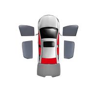 For Toyota For ESTIMA For PREVIA For Tarago 2000-2005 Side Window Sun Shade Visor Magnetic Front Rear Windshield Frame Curtain Car Side Window Sunshades(5PCS Front Rear Back)