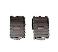 For Toyota For Hiace 2005-2018 Air Condition Vents Dashboard AC Outlet AC Vent Grille Outlet(Gray-2PCS)